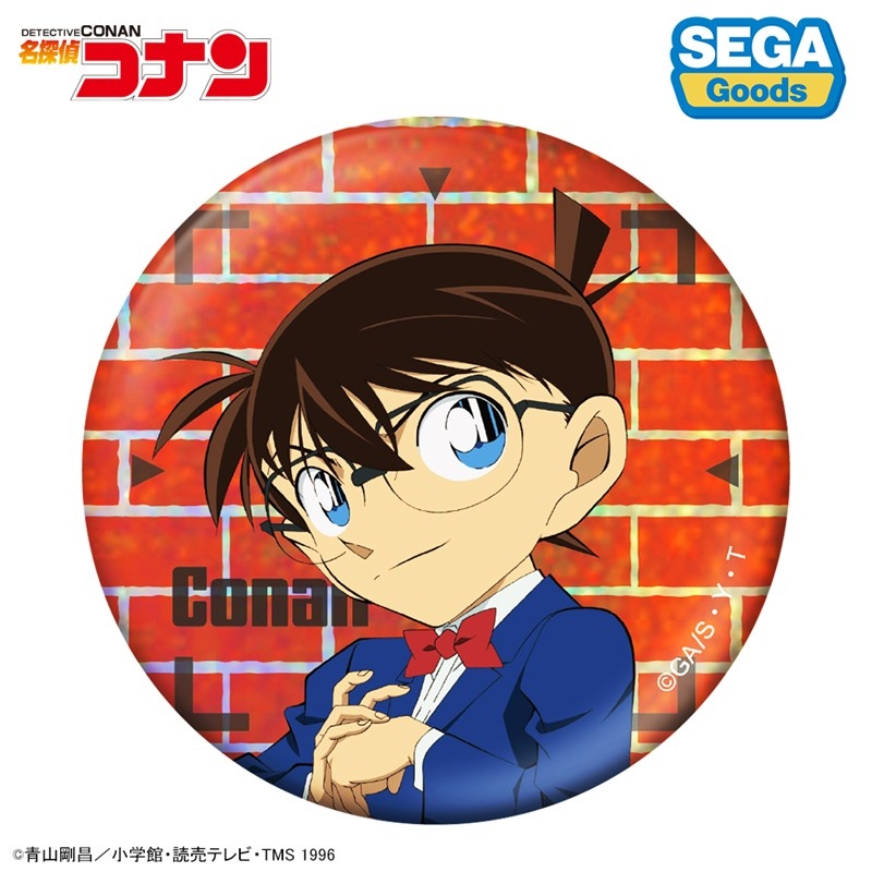 名探偵コナン ビジュアルホログラム缶バッジ Vol.1 画像 2 | AniSmile
