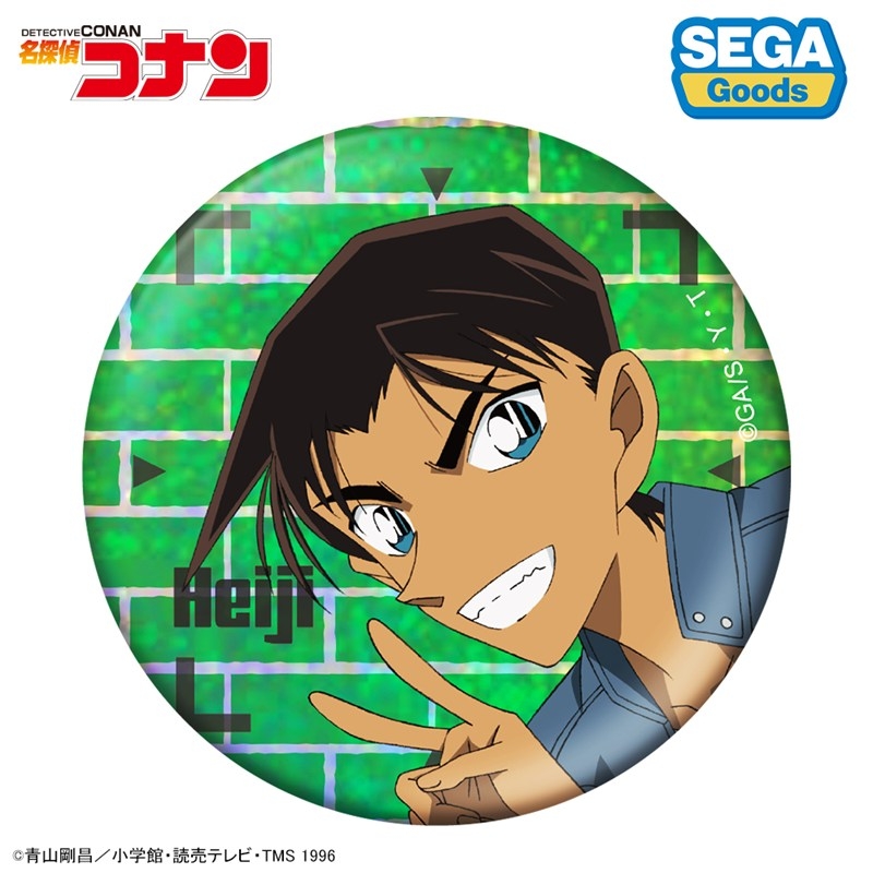 名探偵コナン ビジュアルホログラム缶バッジ Vol.1 画像 4 | AniSmile