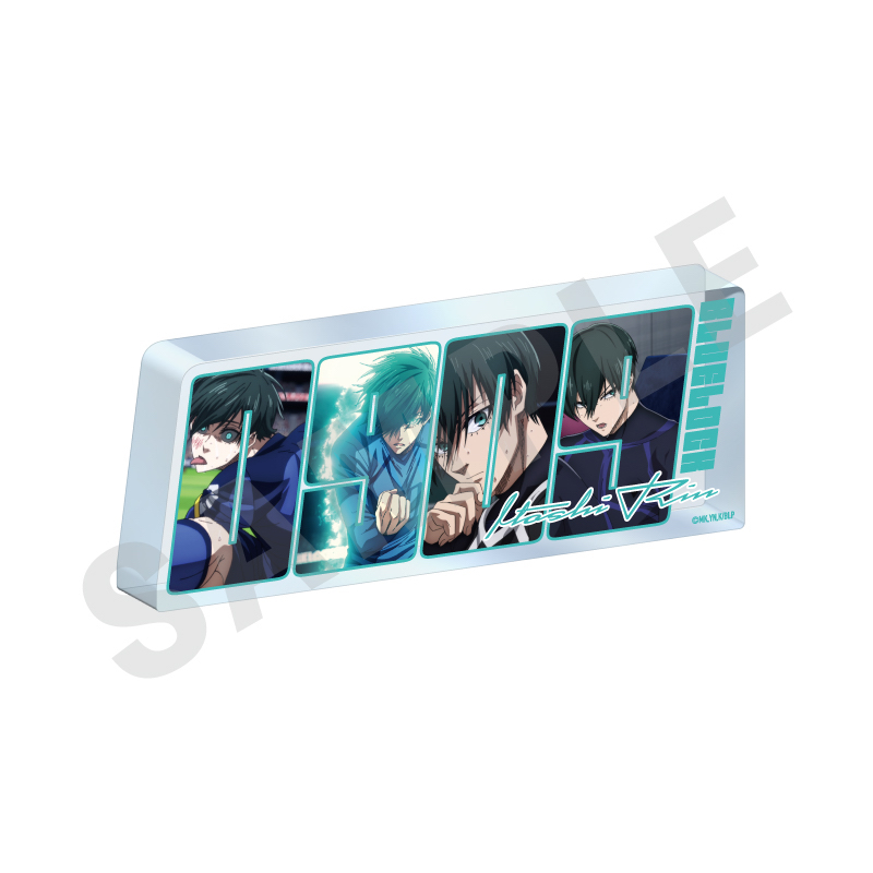 ブルーロック 〜favorite series〜 ナンバーアクリルプレート(糸師 凛) - 公式商品画像 | AniSmile