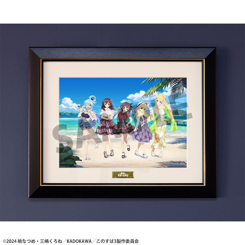 この素晴らしい世界に祝福を! 描き下ろしキャラファイングラフ バカンス ver. - 官方商品图片 | AniSmile
