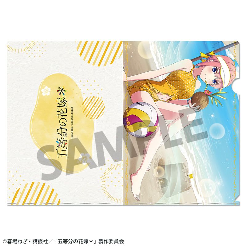 五等分の花嫁* クリアファイル vol.4 中野一花 - 公式商品画像 | AniSmile