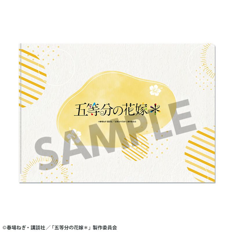 五等分の花嫁* クリアファイル vol.4 中野一花 画像 3 | AniSmile