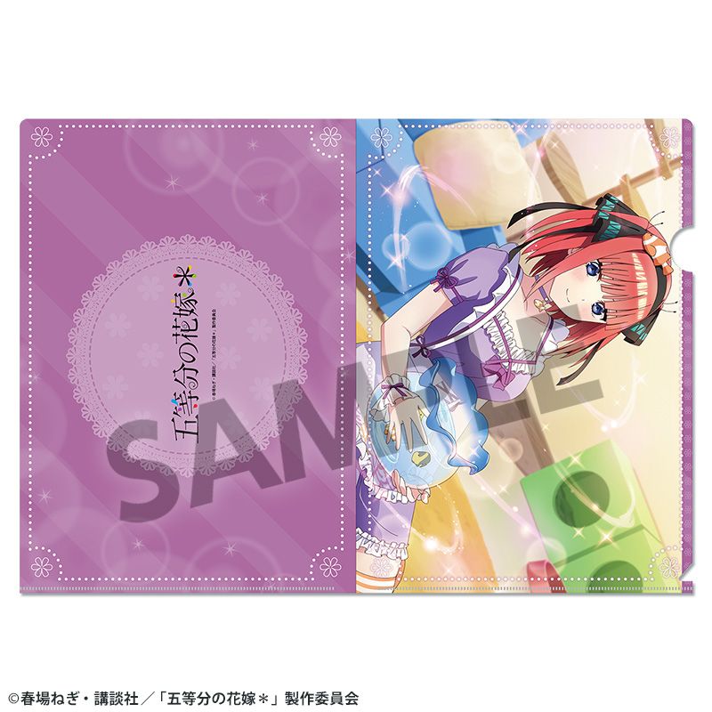 五等分の花嫁* クリアファイル vol.3 中野二乃 - 公式商品画像 | AniSmile