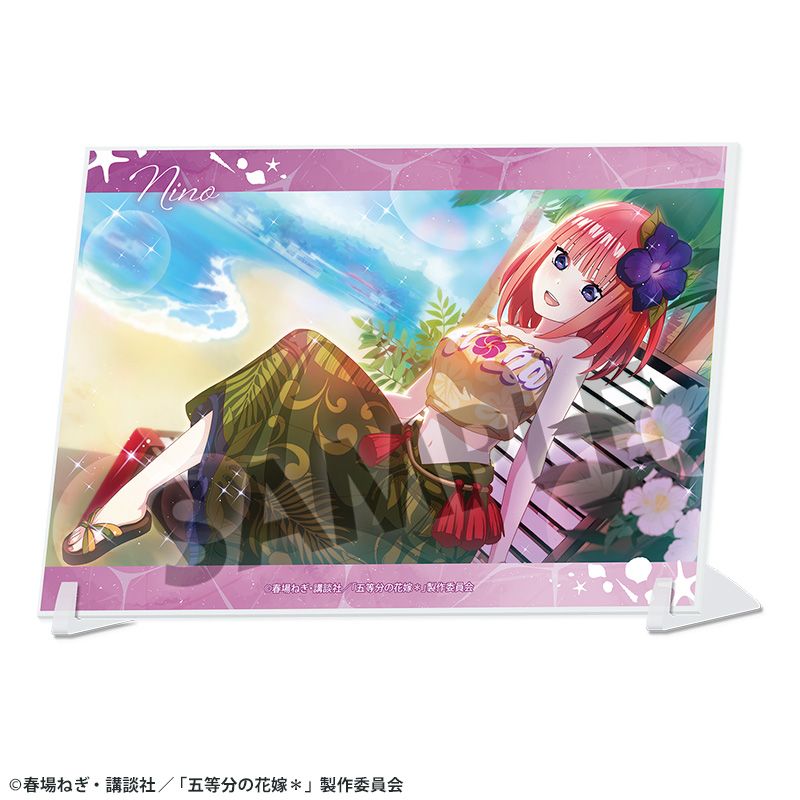 五等分の花嫁* A6ビジュアルアクリルプレート vol.3 中野二乃 - 公式商品画像 | AniSmile