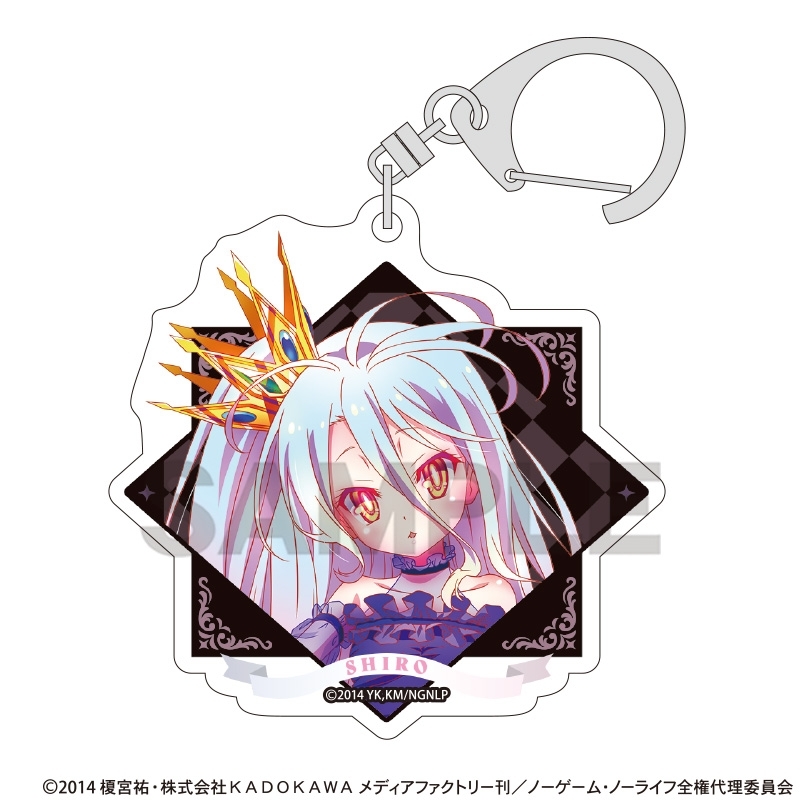 ノーゲーム・ノーライフ トレーディングアクリルキーホルダー 玉座 画像 2 | AniSmile