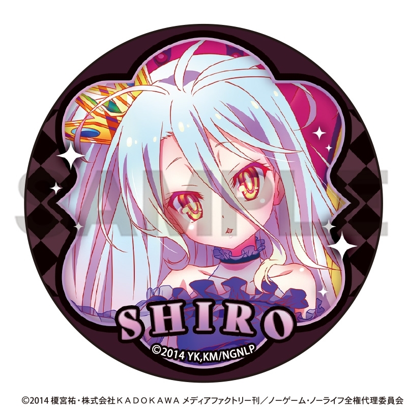 ノーゲーム・ノーライフ トレーディング缶バッジ 玉座 画像 2 | AniSmile