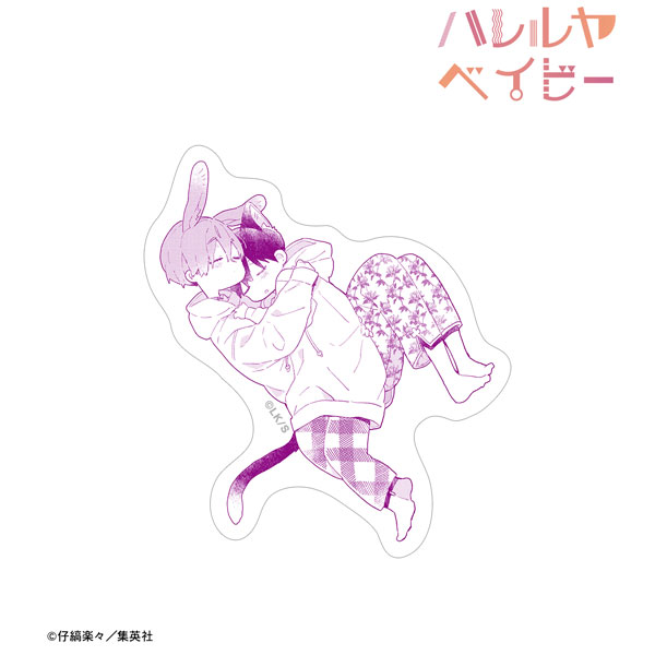 ハレルヤベイビー 呉 都&桜咲 冬夏 ダイカットステッカー ver.C - 官方商品图片 | AniSmile