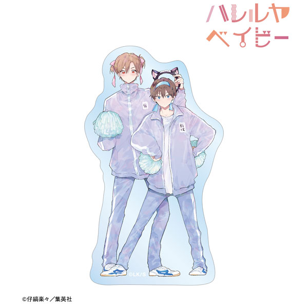 ハレルヤベイビー 呉 都&桜咲 冬夏 ダイカットステッカー ver.A - official product image | AniSmile