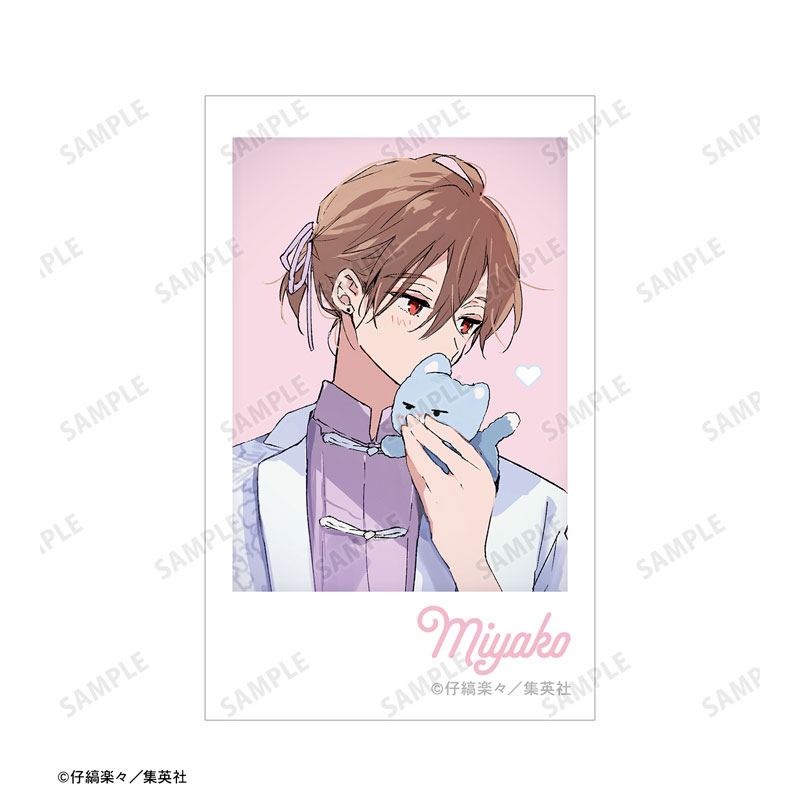 ハレルヤベイビー 仔縞楽々先生 描き下ろし ぬい抱っこver. インスタントカメラ風イラストカード3枚セット 画像 4 | AniSmile