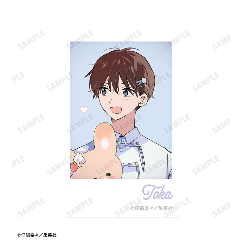 ハレルヤベイビー 仔縞楽々先生 描き下ろし ぬい抱っこver. インスタントカメラ風イラストカード3枚セット 画像 5 | AniSmile