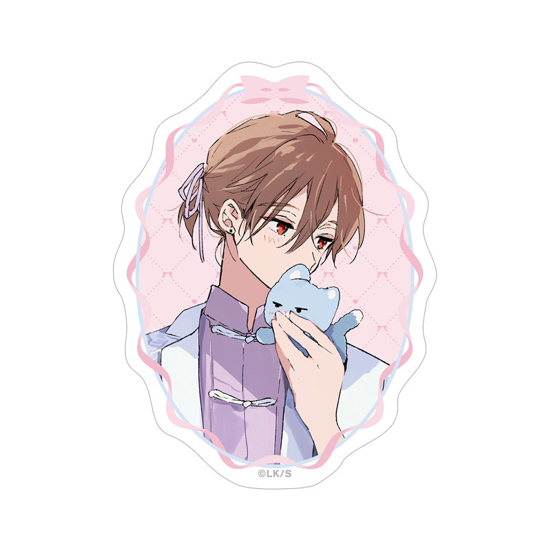 ハレルヤベイビー 仔縞楽々先生 描き下ろし 呉 都 ぬい抱っこver. ダイカットステッカー 画像 2 | AniSmile