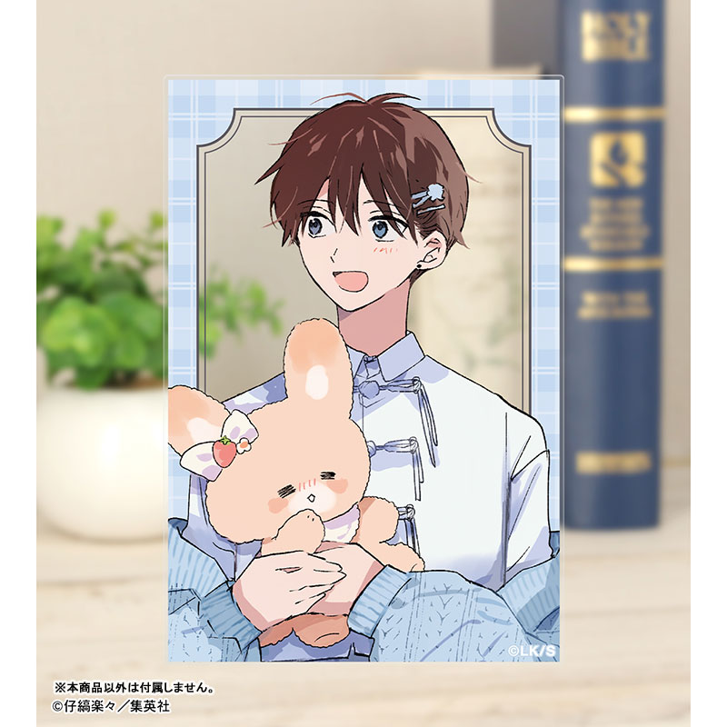 ハレルヤベイビー 仔縞楽々先生 描き下ろし 桜咲 冬夏 ぬい抱っこver. アクリルカード 画像 3 | AniSmile