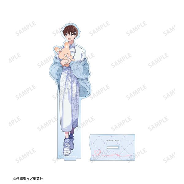 ハレルヤベイビー 仔縞楽々先生 描き下ろし 桜咲 冬夏 ぬい抱っこver. BIGアクリルスタンド - 公式商品画像 | AniSmile