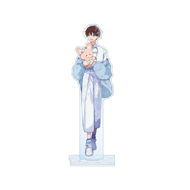 ハレルヤベイビー 仔縞楽々先生 描き下ろし 桜咲 冬夏 ぬい抱っこver. BIGアクリルスタンド 画像 2 | AniSmile