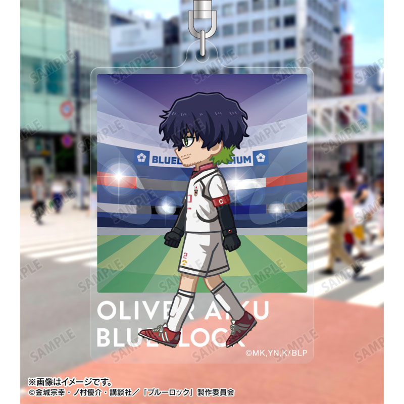TVアニメ『ブルーロック』 オリヴァ・愛空 ちびとこ アクリルキーホルダー 画像 3 | AniSmile