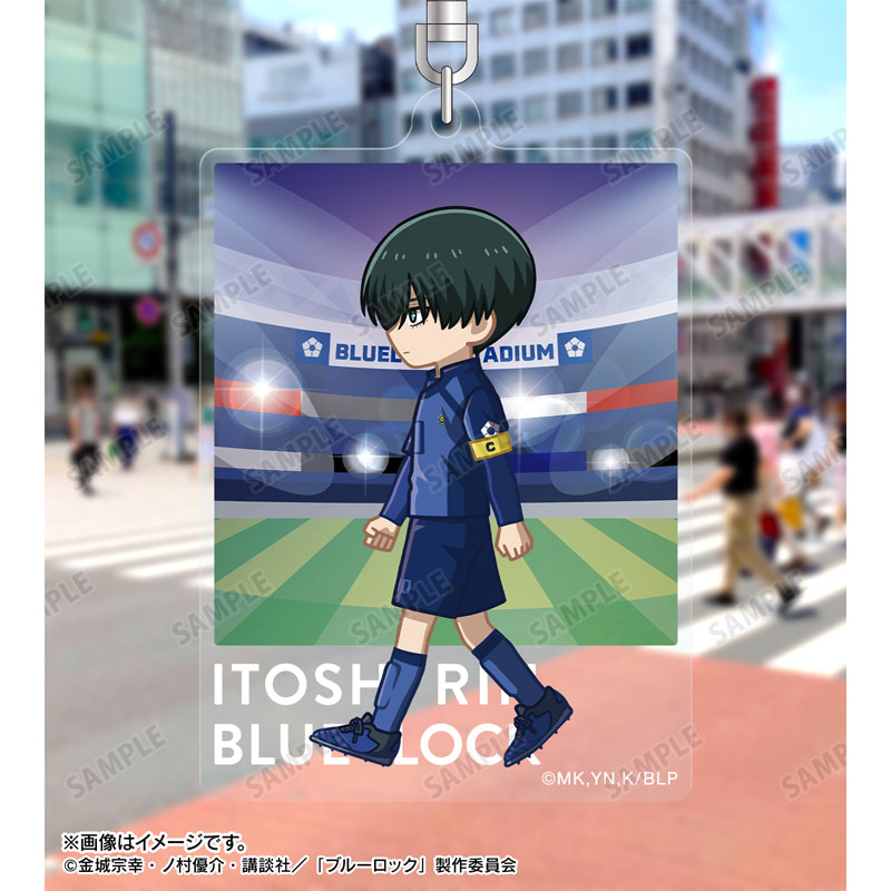TVアニメ『ブルーロック』 糸師 凛 ちびとこ アクリルキーホルダー 画像 3 | AniSmile