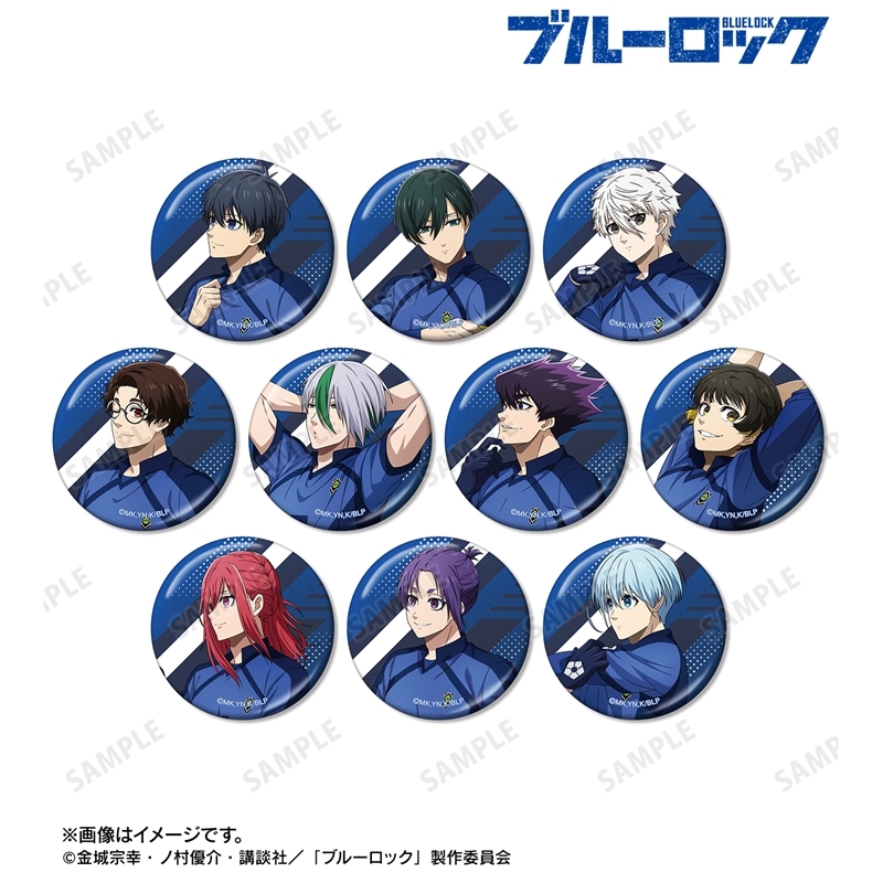 TVアニメ『ブルーロック』 描き下ろし 歩みver. トレーディングメタリック缶バッジ(単位/単品) 画像 2 | AniSmile
