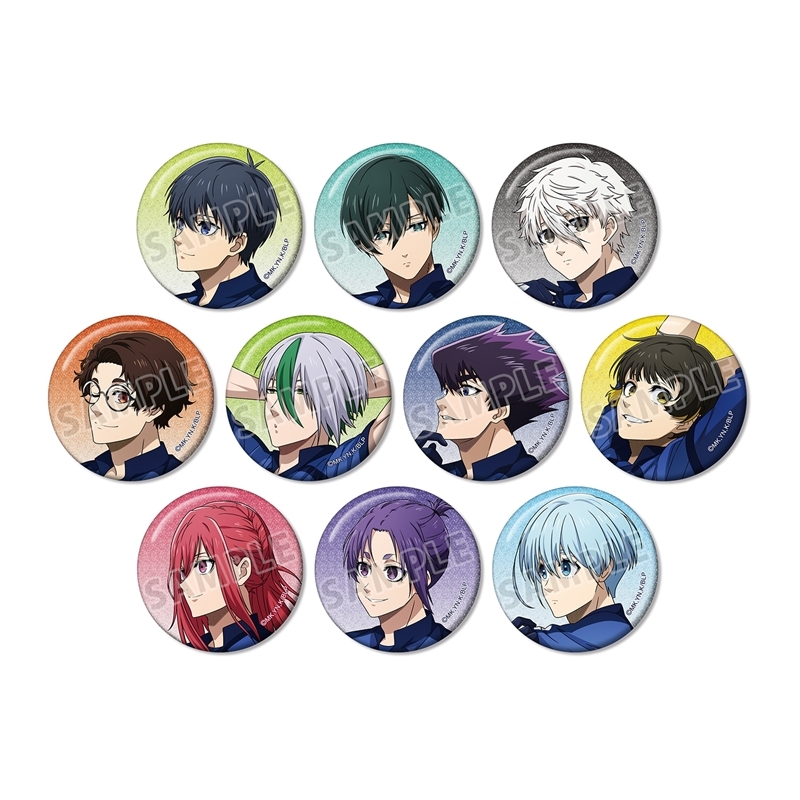 TVアニメ『ブルーロック』 描き下ろし 歩みver. トレーディンググリッター缶バッジ(単位/単品) - 公式商品画像 | AniSmile