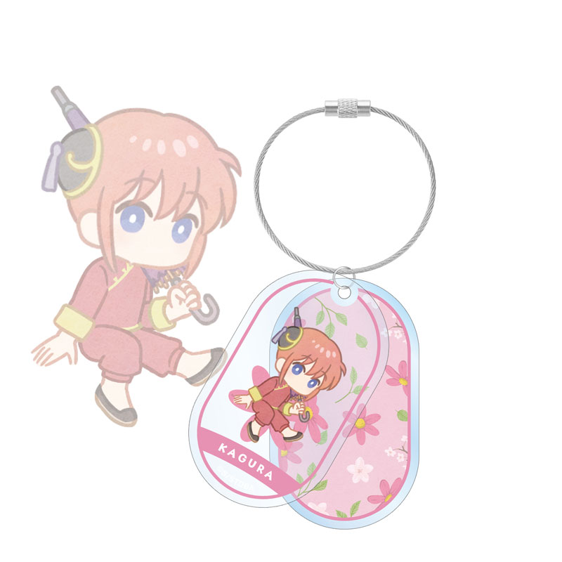 銀魂 神楽 Botania 2連ワイヤーBIGアクリルキーホルダー 画像 2 | AniSmile