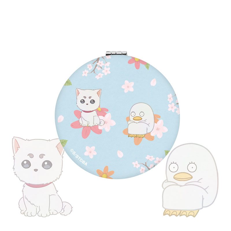 銀魂 定春&エリザベス Botania 折りたたみミラー 画像 2 | AniSmile
