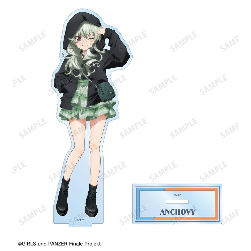 ガールズ&パンツァー 最終章 描き下ろし アンチョビ デート私服ver. BIGアクリルスタンド 画像 3 | AniSmile