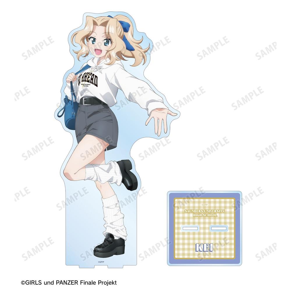 ガールズ&パンツァー 最終章 描き下ろし ケイ デート私服ver. 特大アクリルスタンド 画像 3 | AniSmile