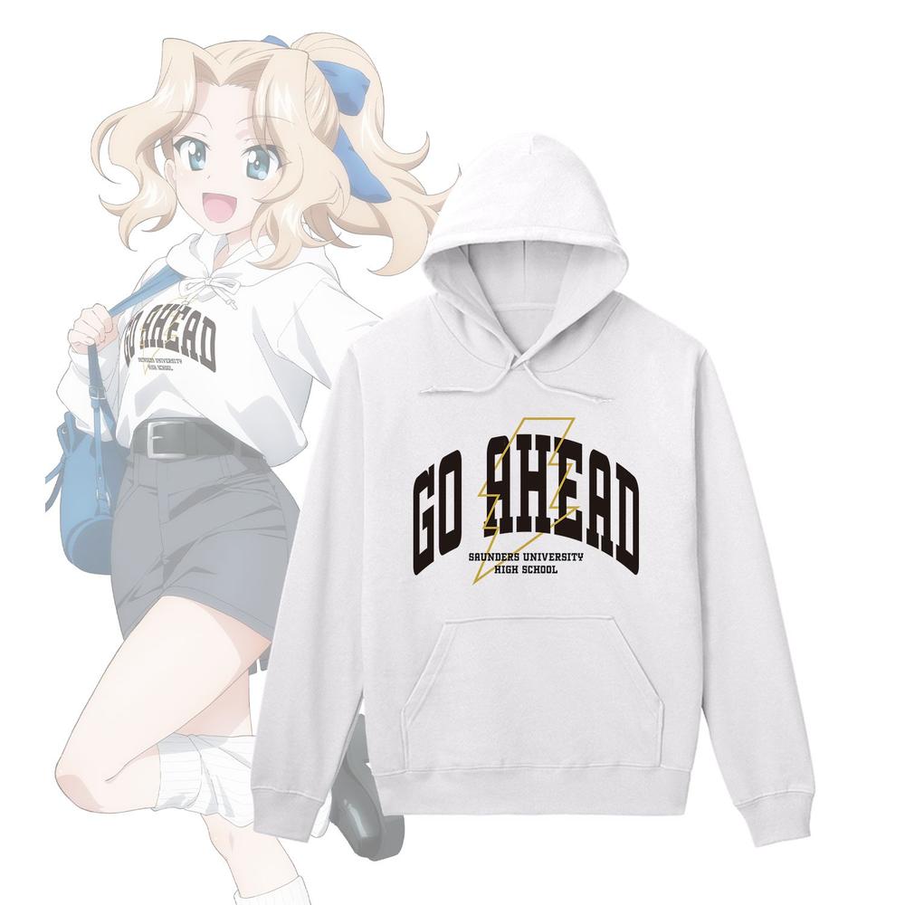 ガールズ&パンツァー 最終章 描き下ろし デート私服ver. ケイ パーカーユニセックス(サイズ/XL) - 公式商品画像 | AniSmile