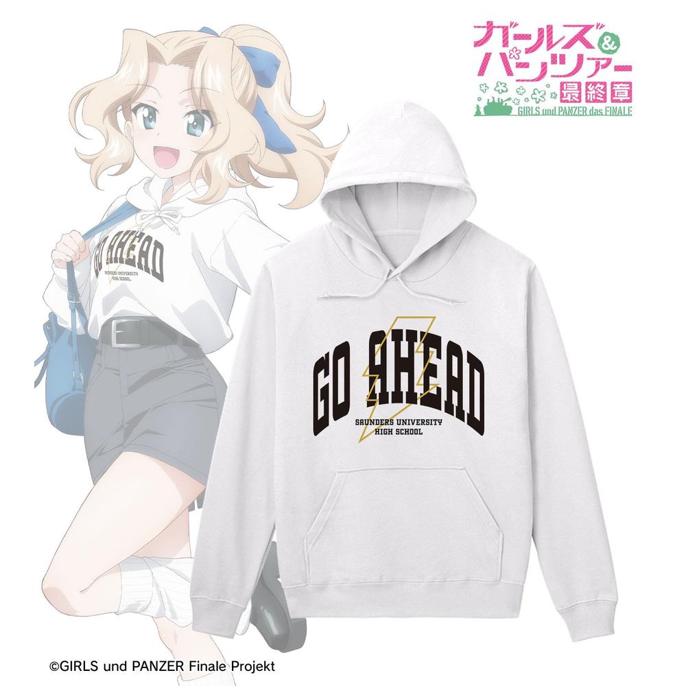 ガールズ&パンツァー 最終章 描き下ろし デート私服ver. ケイ パーカーユニセックス(サイズ/XL) 画像 2 | AniSmile