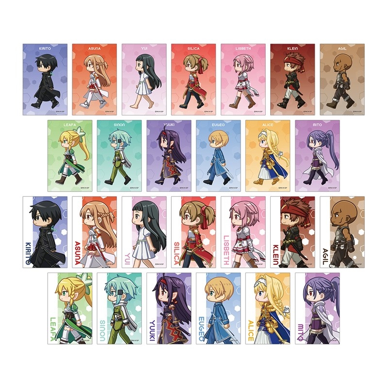 ソードアート・オンライン トレーディング ちびとこ イラストカード(単位/単品) - 公式商品画像 | AniSmile