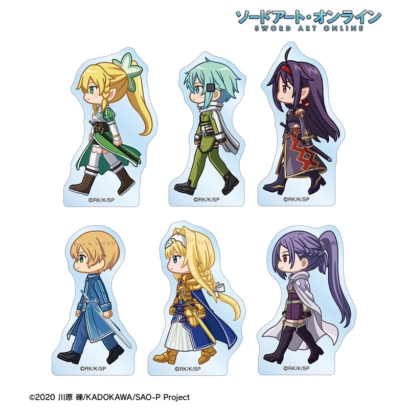 ソードアート・オンライン トレーディング ちびとこ アクリルマスコット ver.B(単位/単品) 画像 2 | AniSmile
