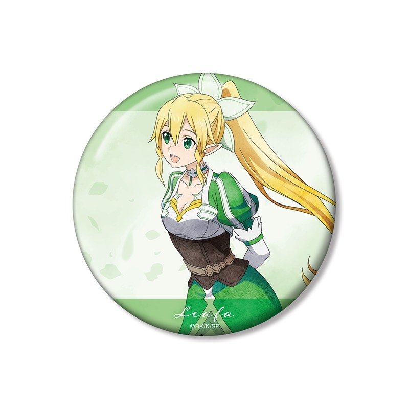 ソードアート・オンライン 描き下ろし リーファ 歩みver. 100mm缶バッジ - 公式商品画像 | AniSmile