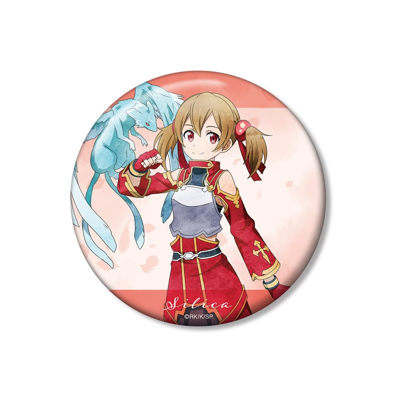 ソードアート・オンライン 描き下ろし シリカ 歩みver. 100mm缶バッジ - 公式商品画像 | AniSmile