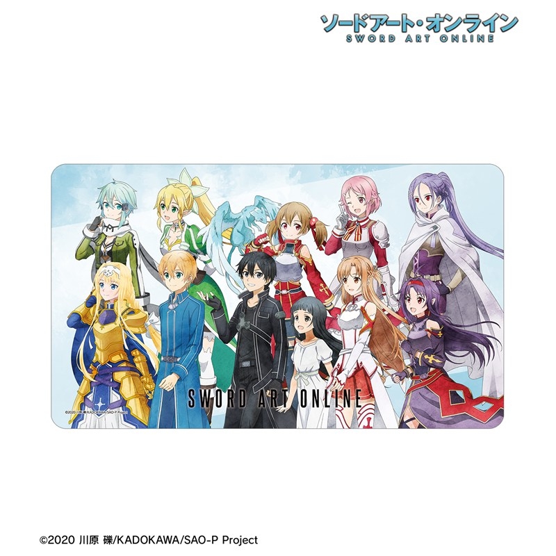 ソードアート・オンライン 描き下ろし 集合 歩みver. マルチデスクマット 画像 2 | AniSmile