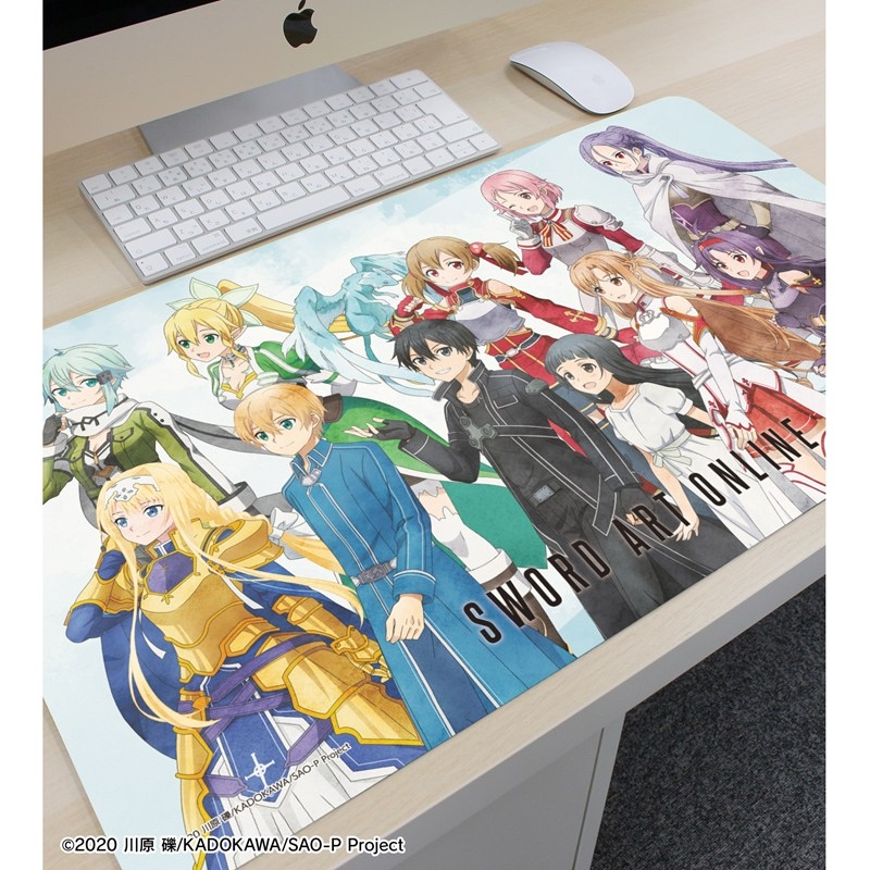 ソードアート・オンライン 描き下ろし 集合 歩みver. マルチデスクマット 画像 3 | AniSmile