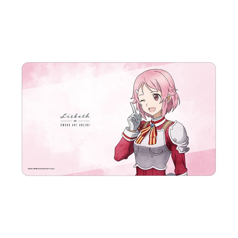 ソードアート・オンライン 描き下ろし リズベット 歩みver. マルチデスクマット - 公式商品画像 | AniSmile