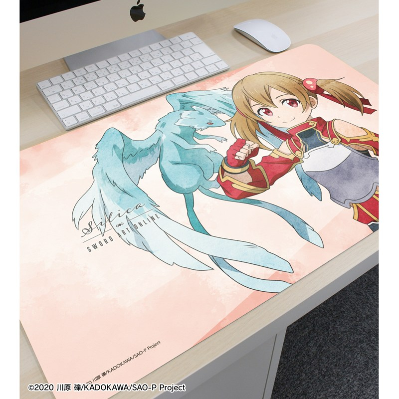 ソードアート・オンライン 描き下ろし シリカ 歩みver. マルチデスクマット 画像 3 | AniSmile
