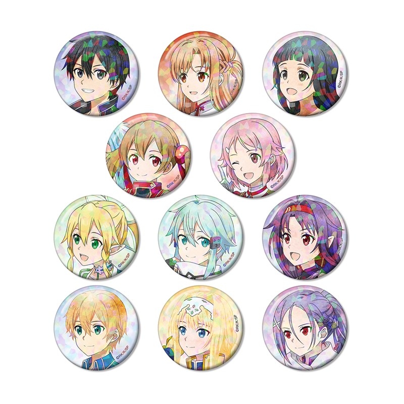 ソードアート・オンライン 描き下ろし 歩みver. トレーディングホログラム缶バッジ(単位/単品) - 公式商品画像 | AniSmile