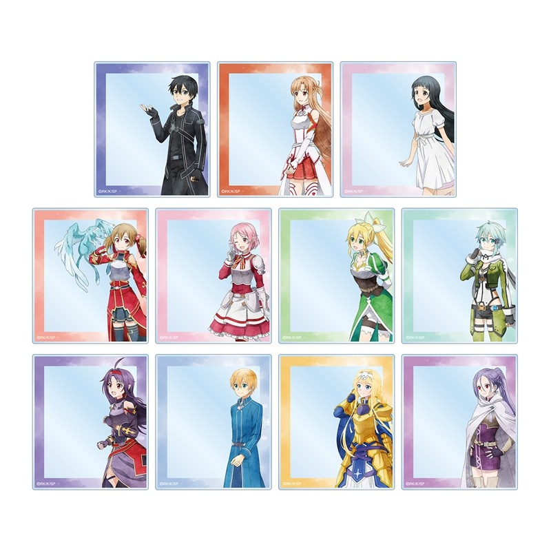ソードアート・オンライン 描き下ろし 歩みver. トレーディングアクリルカード(単位/単品) - 公式商品画像 | AniSmile