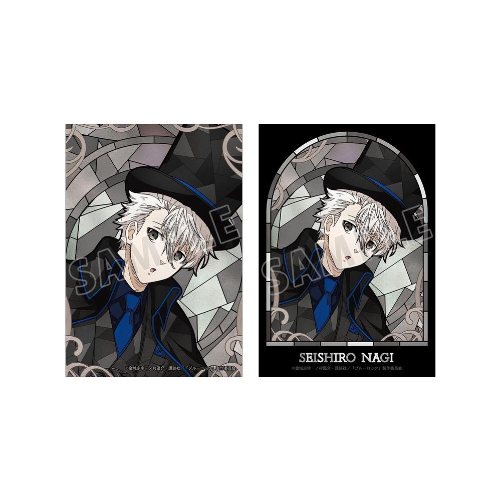 TVアニメ『ブルーロック』 描き下ろし 凪 誠士郎 怪盗団ver. Aure Glass ブロマイド2枚セット - 公式商品画像 | AniSmile