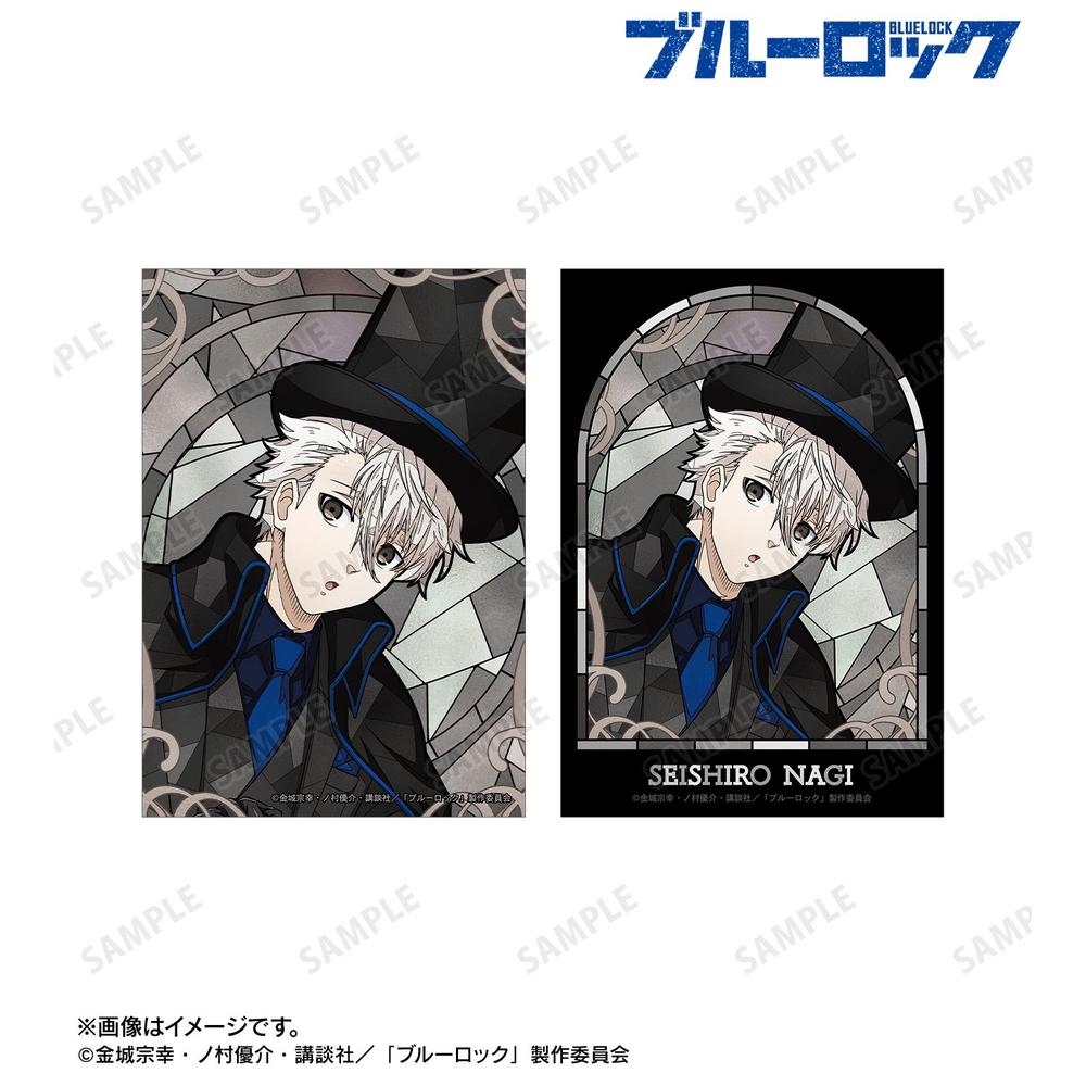TVアニメ『ブルーロック』 描き下ろし 凪 誠士郎 怪盗団ver. Aure Glass ブロマイド2枚セット 画像 2 | AniSmile