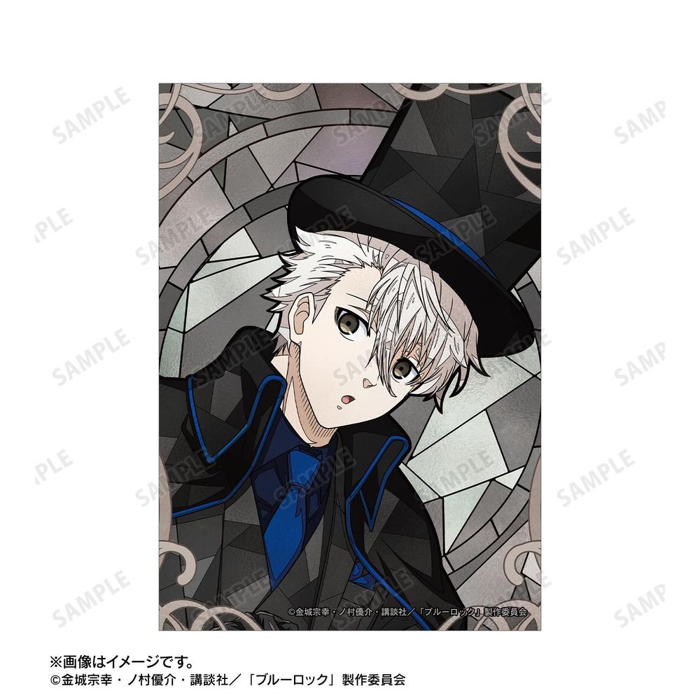 TVアニメ『ブルーロック』 描き下ろし 凪 誠士郎 怪盗団ver. Aure Glass ブロマイド2枚セット 画像 3 | AniSmile
