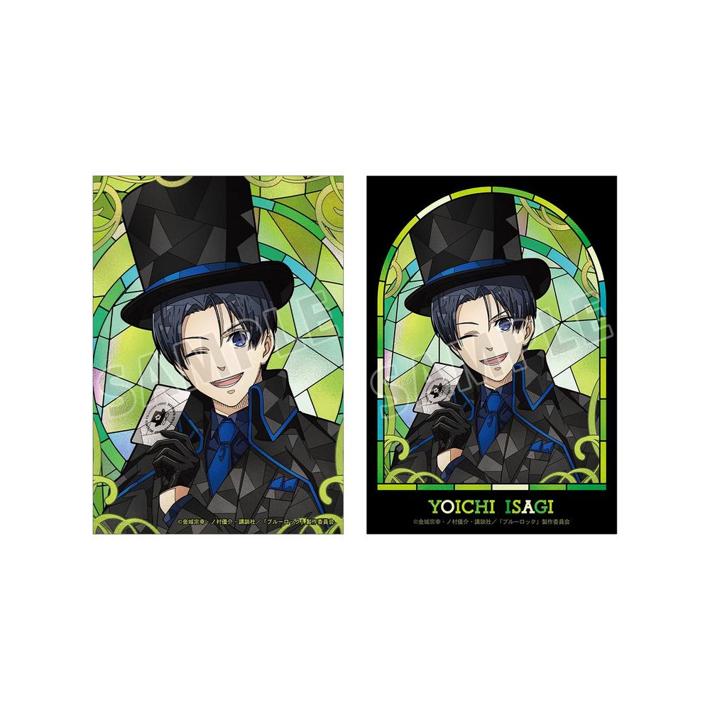 TVアニメ『ブルーロック』 描き下ろし 潔 世一 怪盗団ver. Aure Glass ブロマイド2枚セット - 公式商品画像 | AniSmile