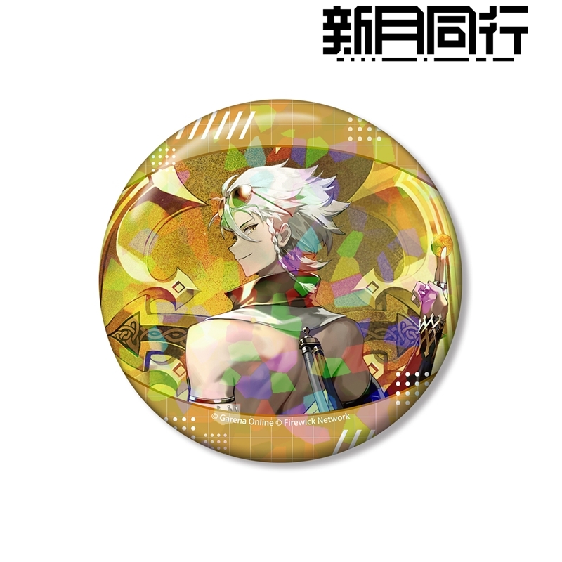 新月同行 ヤヌス 75mmホログラム缶バッジ 画像 2 | AniSmile