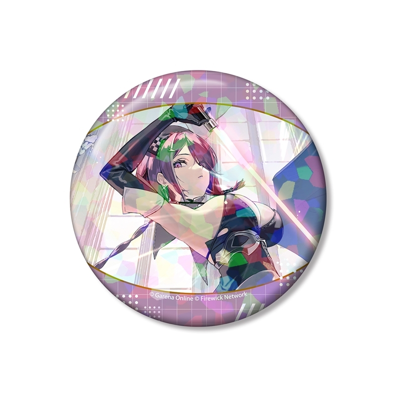 新月同行 レイン 75mmホログラム缶バッジ - 公式商品画像 | AniSmile
