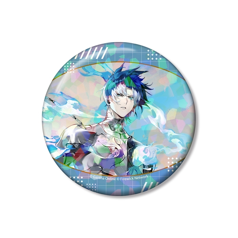 新月同行 飲火 75mmホログラム缶バッジ - 公式商品画像 | AniSmile