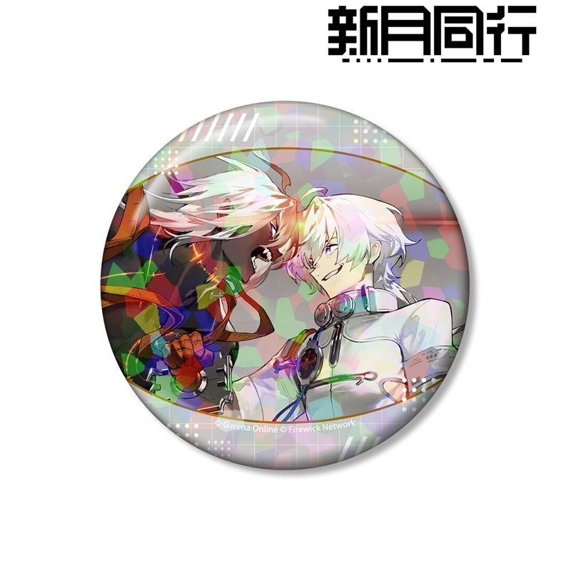 新月同行 浄天 75mmホログラム缶バッジ 画像 2 | AniSmile