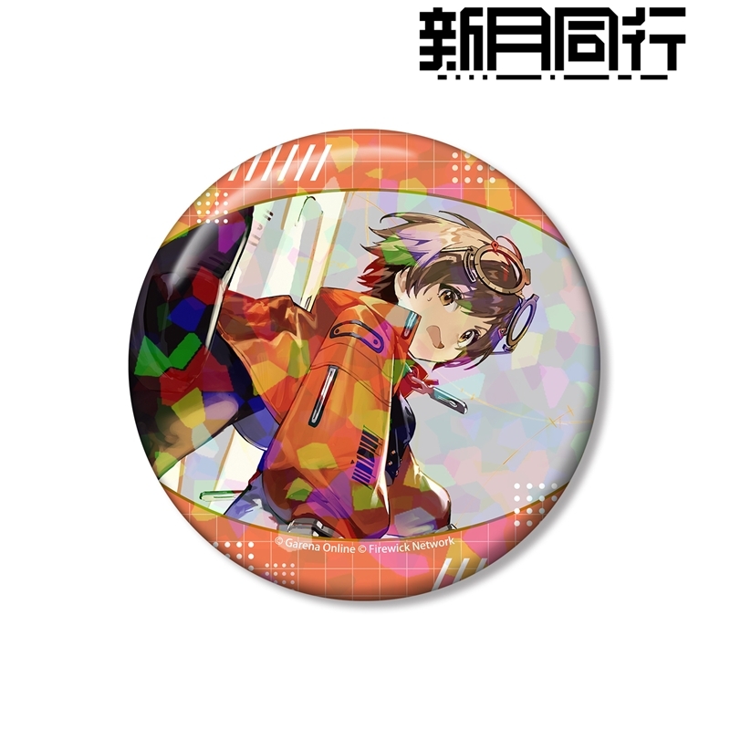 新月同行 千秋 75mmホログラム缶バッジ 画像 2 | AniSmile