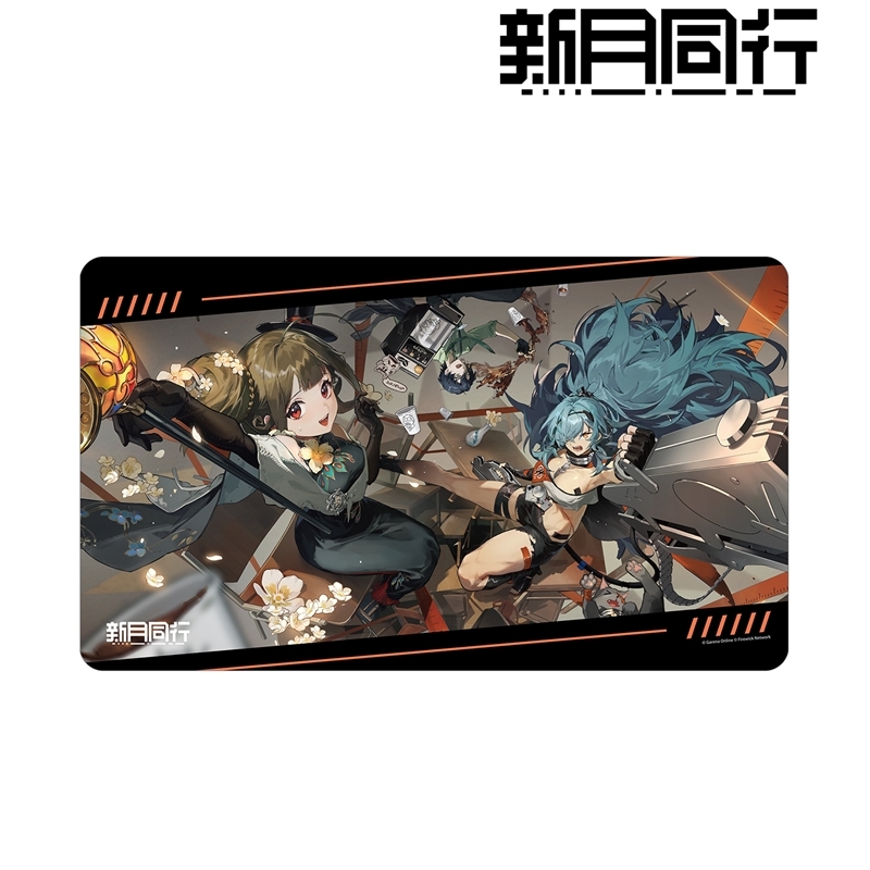 新月同行 危籠ビル キービジュアル マルチデスクマット 画像 2 | AniSmile