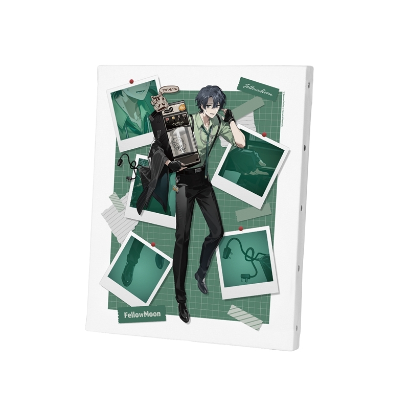 新月同行 家泉 F3号キャンバスボード - 公式商品画像 | AniSmile