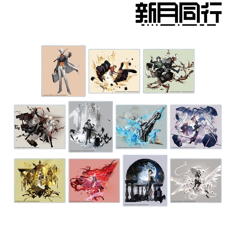 新月同行 トレーディングアクリルカード(単位/単品) 画像 2 | AniSmile